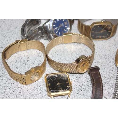 1341 - Qty of assorted watches to include vintage style