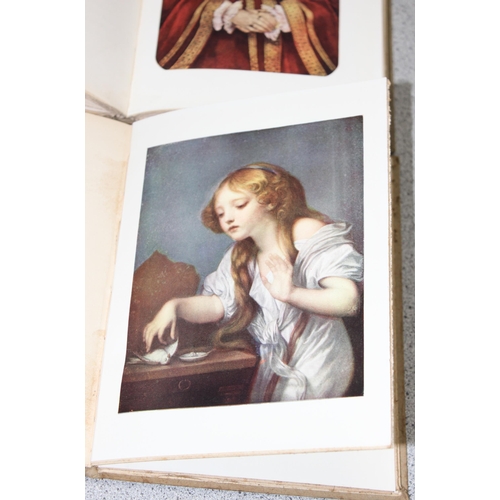 549 - Large qty of vintage 'Masterpieces in Colour' artists' reference books, to incl Van Dyck, Botticelli... 