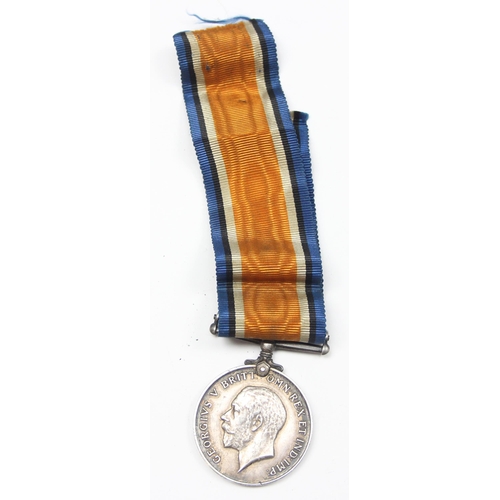 1489 - WW1 silver British War Medal (BWM) named to 57212 Private A.E. Webber Machine Gun Corps, with ribbon