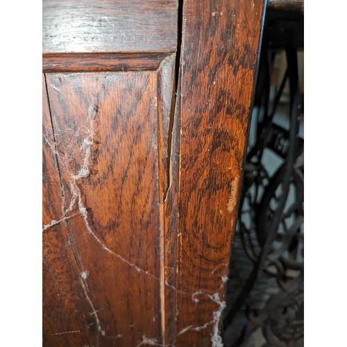 74 - An antique oak roll top desk with tambour front, approx 127cm wide x 76cm deep x 126cm tall