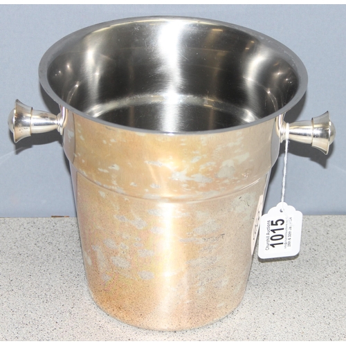 1015 - WMF silver plated Champagne/wine cooler ice bucket, approx 21cm H