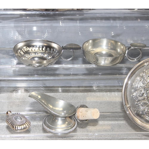 1030 - Qty of antique and later silver-plated items to incl cocktail shaker, approx 4.4kg