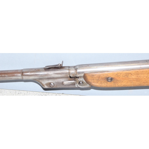 1401 - Vintage Diana Mod 16 0.177 air rifle with wooden stock, approx 83cm long