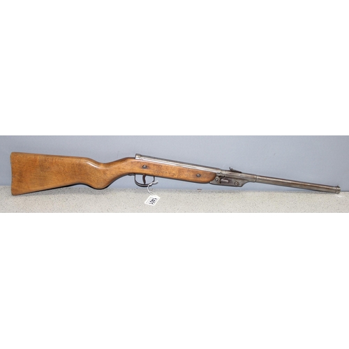 1401 - Vintage Diana Mod 16 0.177 air rifle with wooden stock, approx 83cm long