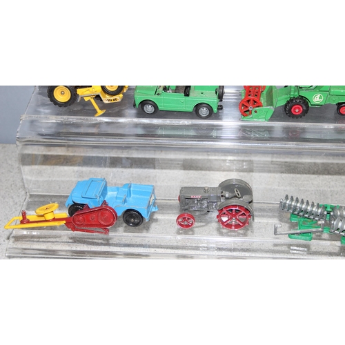 1507 - Qty of play-worn diecast toy farming vehicles to incl Corgi, Matchbox etc