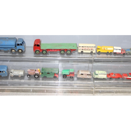 1510 - Qty of play-worn die-cast toy vehicles to incl Lesney, Matchbox, Dinky, Corgi, and some farmyard ani... 