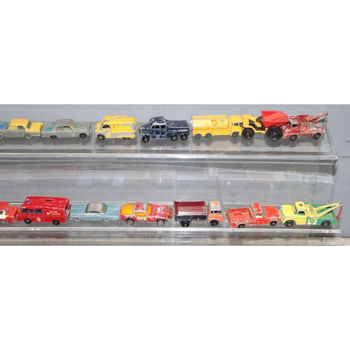 1510 - Qty of play-worn die-cast toy vehicles to incl Lesney, Matchbox, Dinky, Corgi, and some farmyard ani... 