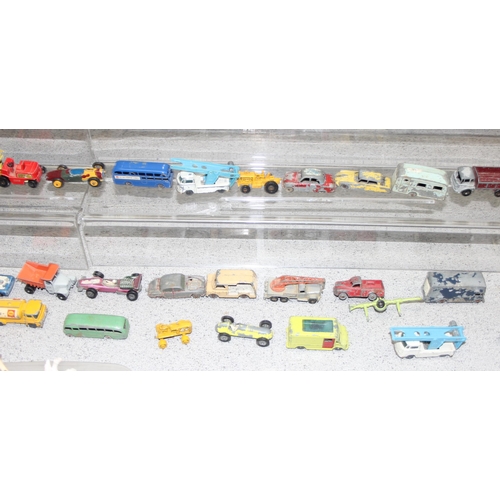 1510 - Qty of play-worn die-cast toy vehicles to incl Lesney, Matchbox, Dinky, Corgi, and some farmyard ani... 