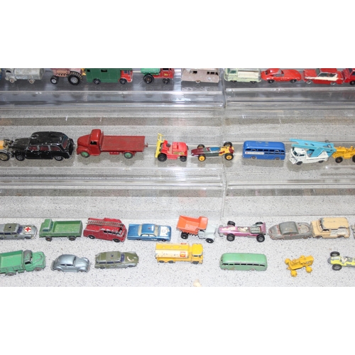 1510 - Qty of play-worn die-cast toy vehicles to incl Lesney, Matchbox, Dinky, Corgi, and some farmyard ani... 