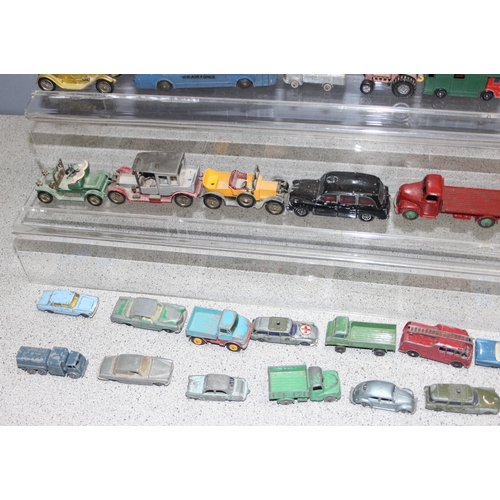 1510 - Qty of play-worn die-cast toy vehicles to incl Lesney, Matchbox, Dinky, Corgi, and some farmyard ani... 