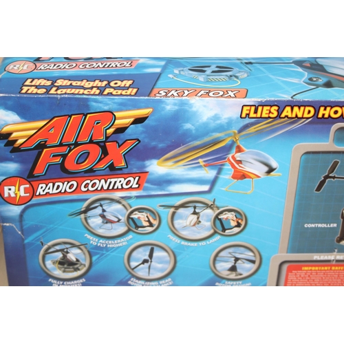 1529 - Remote controlled Sky Fox helicopter by Air Fox, in box