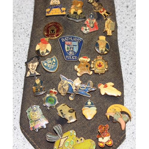 1655 - A large qty of assorted vintage enamel badges containing a large number of Police Charity badges of ... 