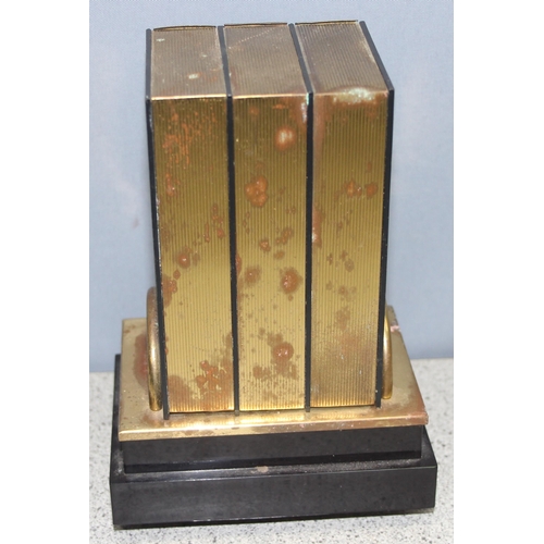 1659 - An unusual Soviet era Russian musical cigarette dispenser formed as books, likely 1960's, approx 16c... 