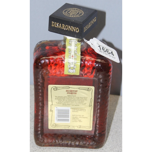 1664 - Disaronno Amaretto, 1 litre bottle