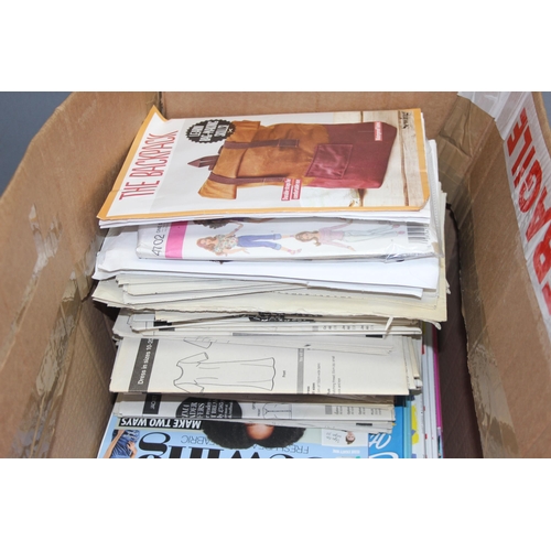 205 - Large qty of sewing patterns and magazines