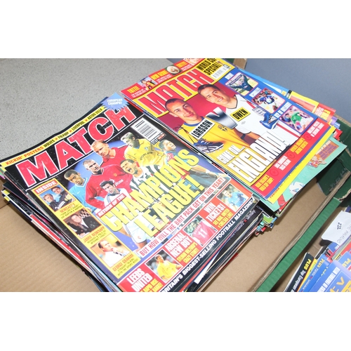 508 - Large qty of Match & Shoot football magazine, mostly from 1990s and early 2000s