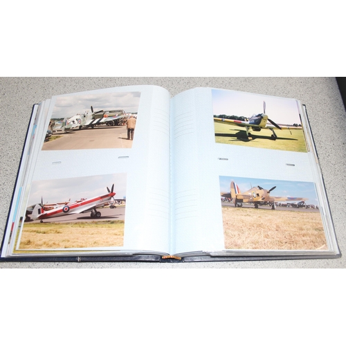 510 - 2 albums of aircraft photos, much with military interest