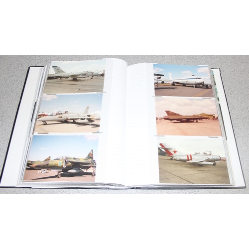 510 - 2 albums of aircraft photos, much with military interest