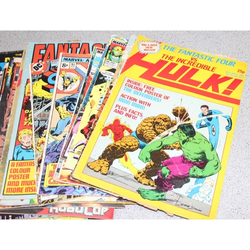 513 - Qty of children's comic books (mostly 1980s) to incl Superman's Action Comics, Dragon Claws, Action ... 