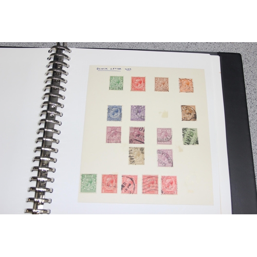 514 - UK stamps 1858-1965 mint and used (no commemoratives). Includes partial reconstruction of 1858 1d re... 