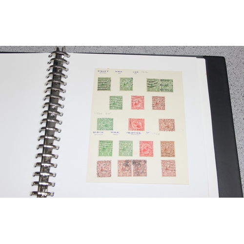 514 - UK stamps 1858-1965 mint and used (no commemoratives). Includes partial reconstruction of 1858 1d re... 