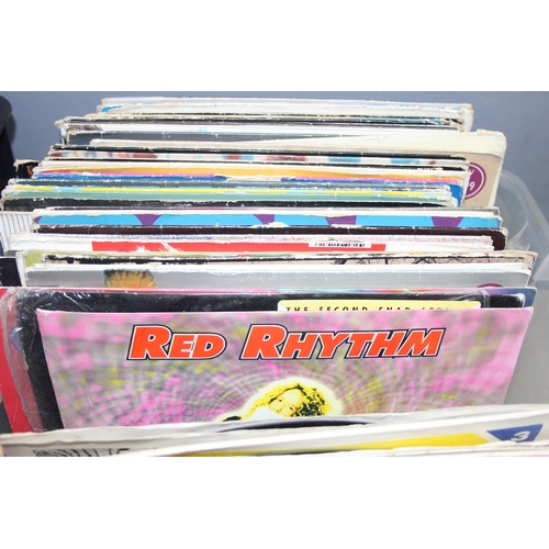 614 - Qty of vinyl record LPs to incl T Jam, Snap. Duke Ellington etc (2 boxes)