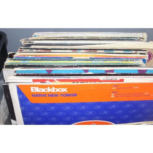 614 - Qty of vinyl record LPs to incl T Jam, Snap. Duke Ellington etc (2 boxes)