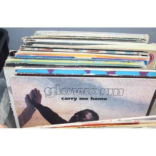 614 - Qty of vinyl record LPs to incl T Jam, Snap. Duke Ellington etc (2 boxes)