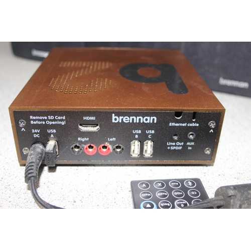 765 - Brennan B2 CD player and 4 Brennan BSP50 bookcase speakers