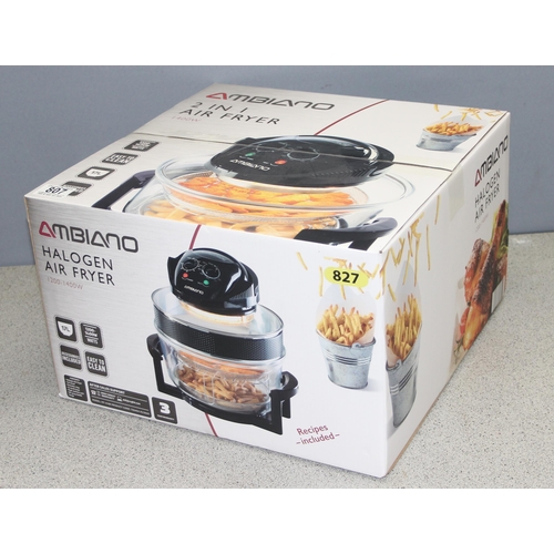 807 - Ambiano Halogen air fryer oven, new in box