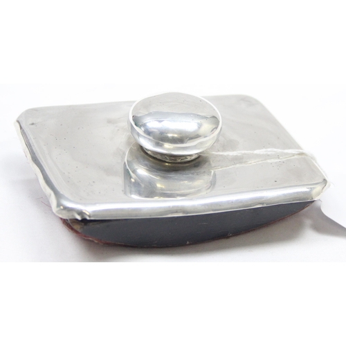 1003 - A silver mounted desk blotter, Chester 1900 by Stokes & Ireland Limited, retailed by Barrett & Sons ... 