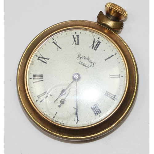 1316 - 4 assorted vintage pocket watches to inc Ingersoll Yankee Radiolite, Services Senior, W.H. Wightman ... 