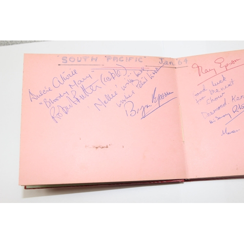 509 - Vintage autograph album to inc Cliff Richard