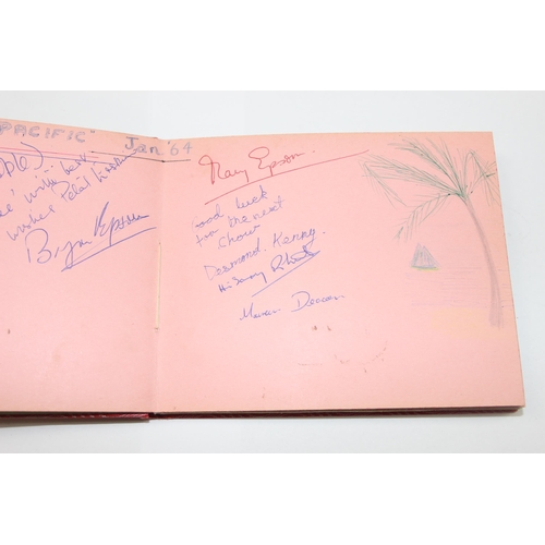 509 - Vintage autograph album to inc Cliff Richard