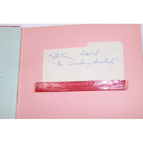 509 - Vintage autograph album to inc Cliff Richard