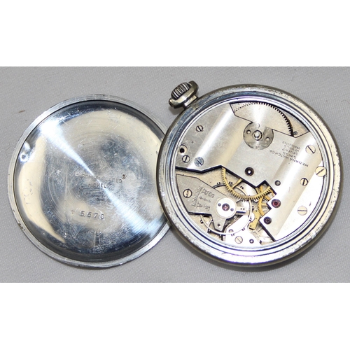 1336 - 3 vintage mechanical pocket watches to inc Medana of Switzerland Federal watch in slim case