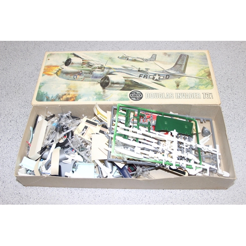 1549 - 2 Airfix model kits, Series 4 & 5 Douglas AC-47 Gunship & Invader model kits in boxes, unchecked for... 