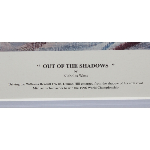 713 - Out of the Shadows by Nicholas Watts, a large signed limited edition Artist's Proof print 30/50 of D... 