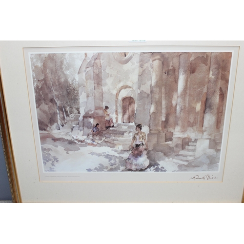 499C - After William Russell Flint, 4 assorted print, framed and glazed, the largest approx 63cm x 50cm inc... 