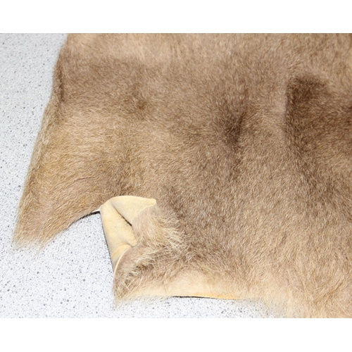 215 - Wallaby hide, approx 100cm x 90cm at widest points