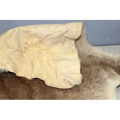 215 - Wallaby hide, approx 100cm x 90cm at widest points