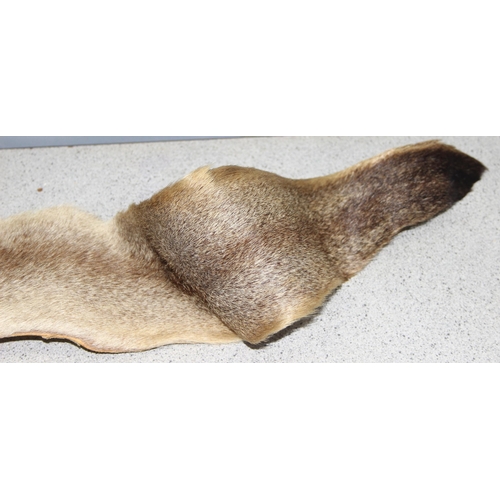 215 - Wallaby hide, approx 100cm x 90cm at widest points