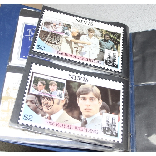 516 - Qty of stamps and albums with some contents