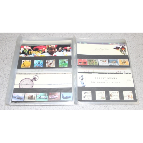 520 - Stamps - a large qty of mainly decimal presentation pack stamps, file 1 of 3