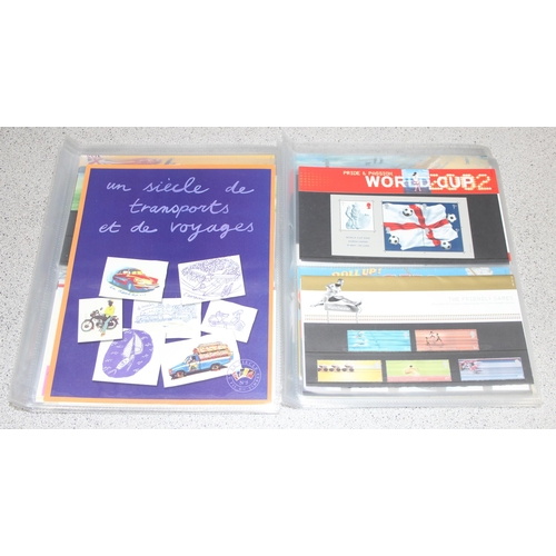 521 - Stamps - a large qty of mainly decimal presentation pack stamps, file 2 of 3