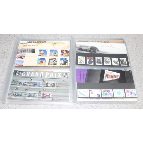 522 - Stamps - a large qty of mainly decimal presentation pack stamps, file 3 of 3