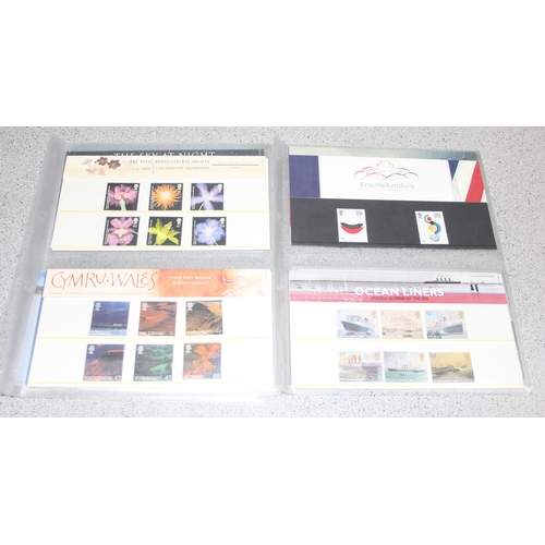 522 - Stamps - a large qty of mainly decimal presentation pack stamps, file 3 of 3