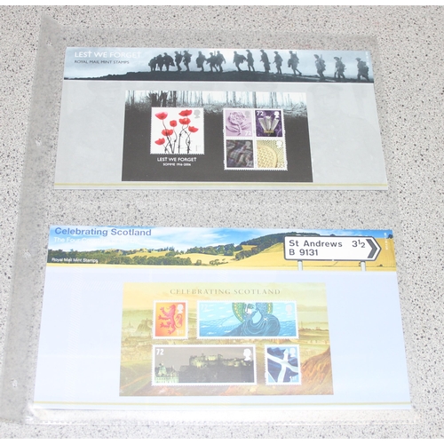 522 - Stamps - a large qty of mainly decimal presentation pack stamps, file 3 of 3