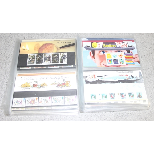 522 - Stamps - a large qty of mainly decimal presentation pack stamps, file 3 of 3