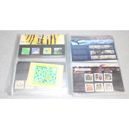 522 - Stamps - a large qty of mainly decimal presentation pack stamps, file 3 of 3